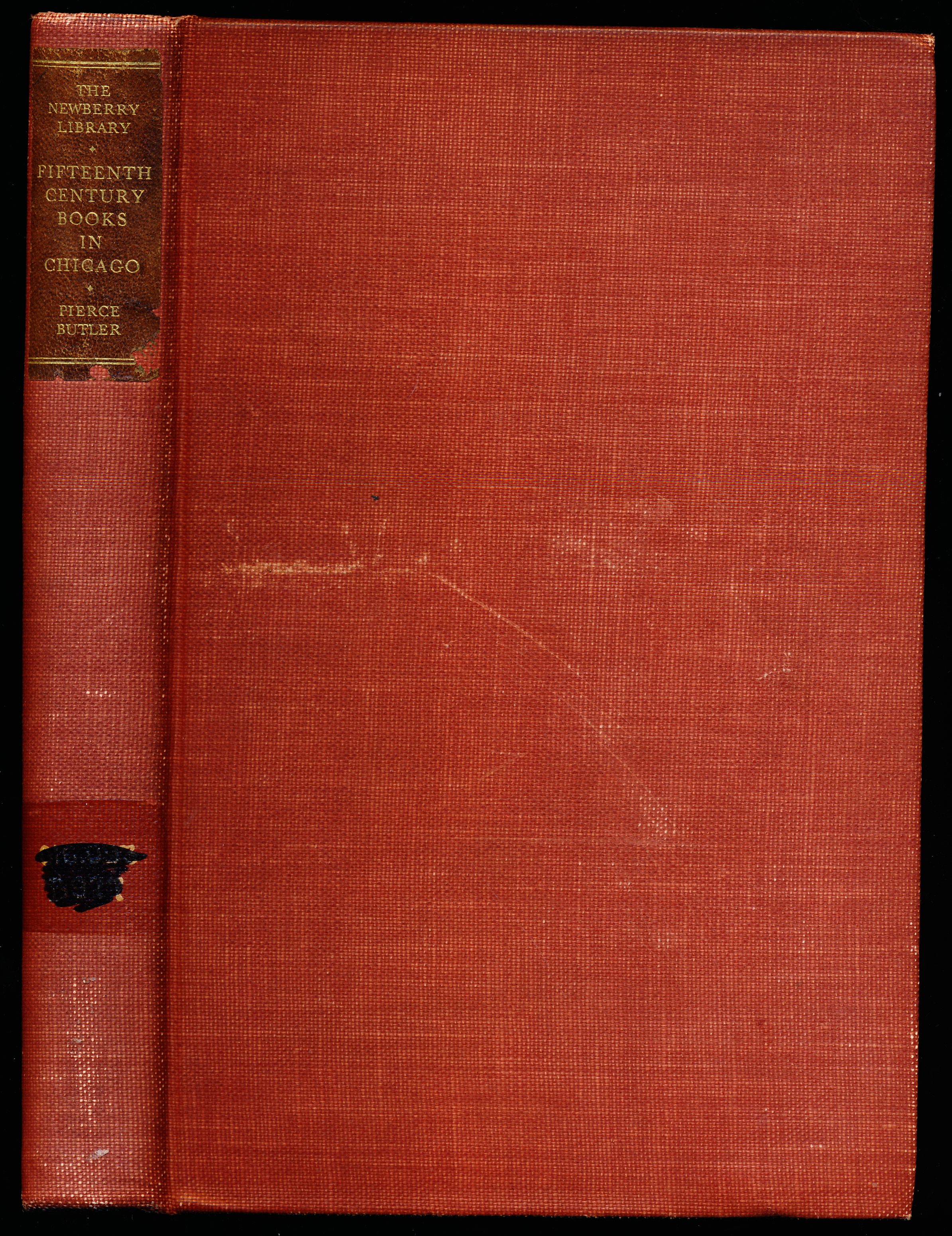 A CHECK LIST OF FIFTEENTH CENTURY BOOKS in the Newberry Library and In Other Libraries of Chicago.