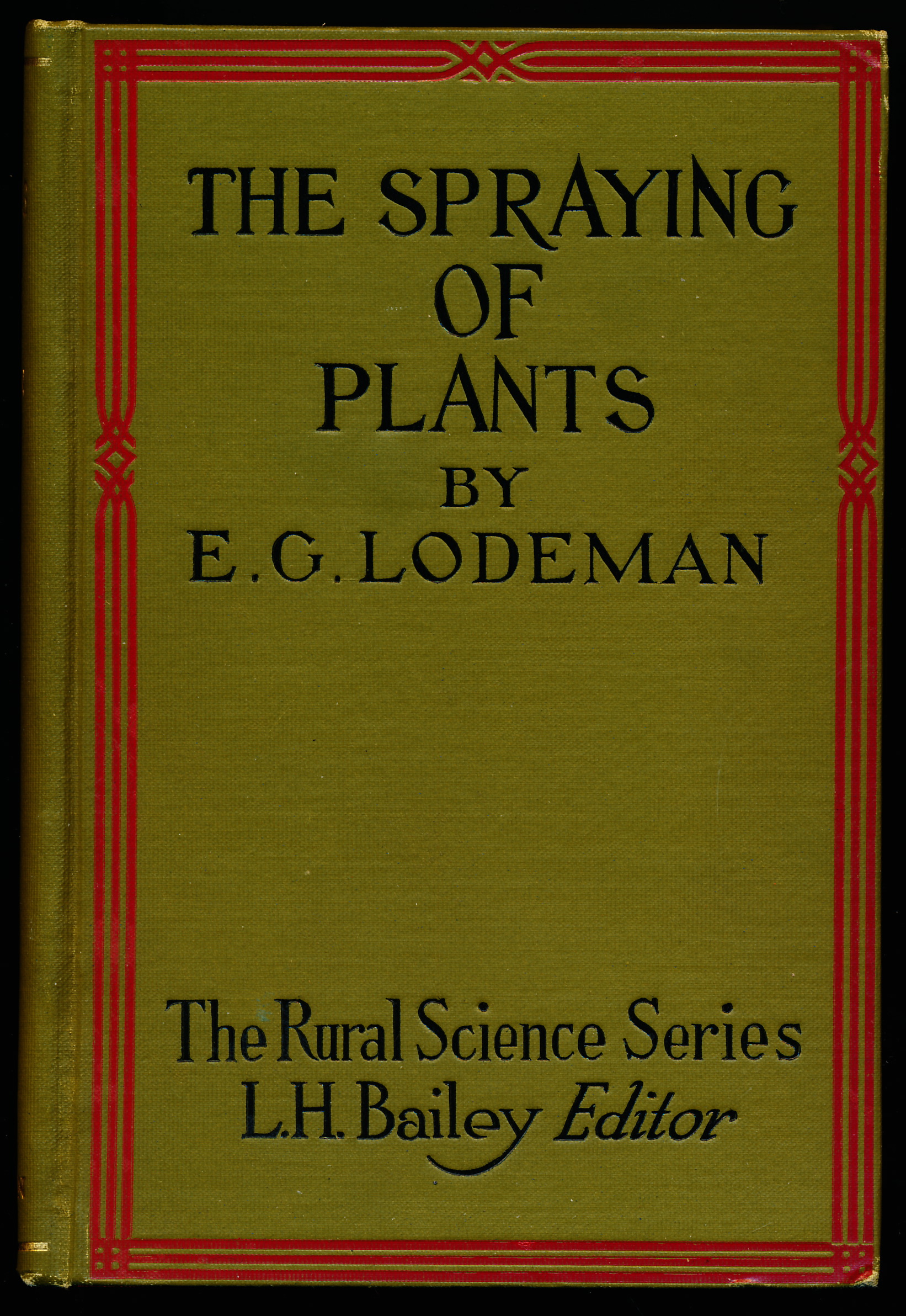 THE SPRAYING OF PLANTS. A Succinct Account of the History, Principles and Practice of the Application of Liquids and Powders to Plants For the Purpose of Destroying Insects and Fungi.