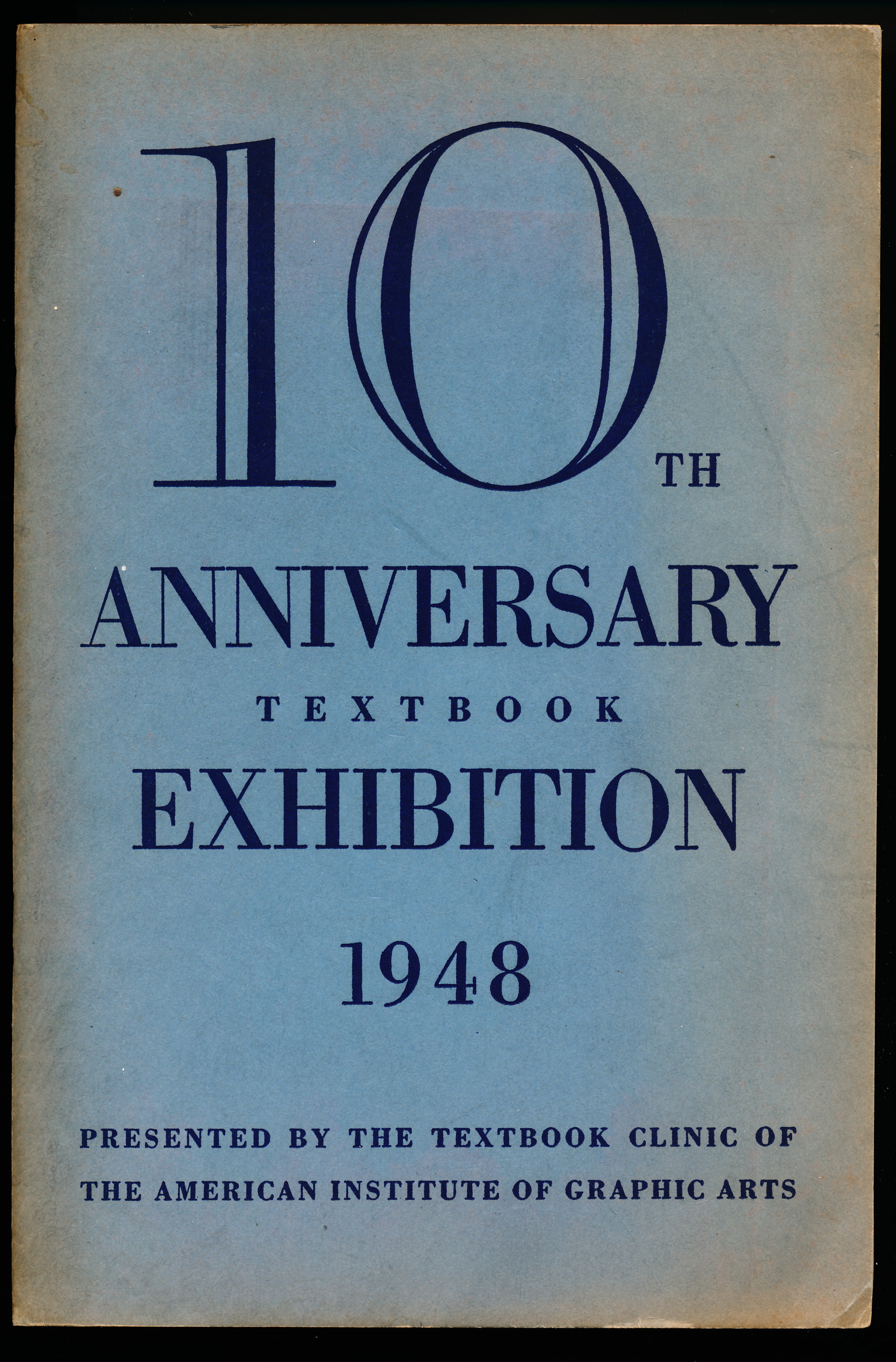 10th ANNIVERSARY TEXTBOOK EXHIBITION 1948 (Tenth)