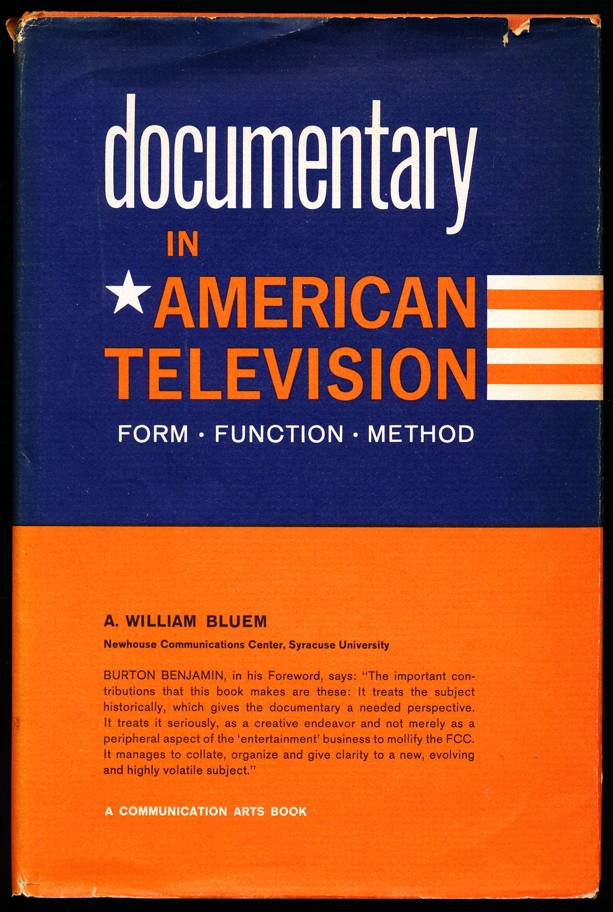 Image for DOCUMENTARY IN AMERICAN TELEVISION. Form, Function, Method DOCUMENTARY IN AMERICAN TELEVISION. Form, Function, Method