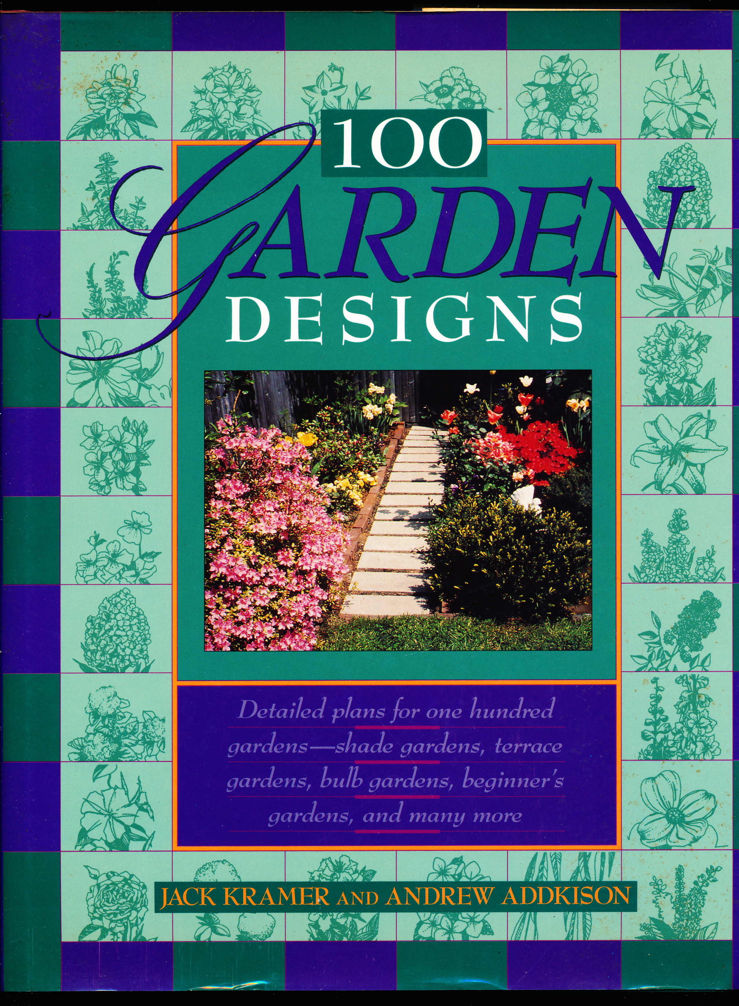 100 GARDEN DESIGNS.