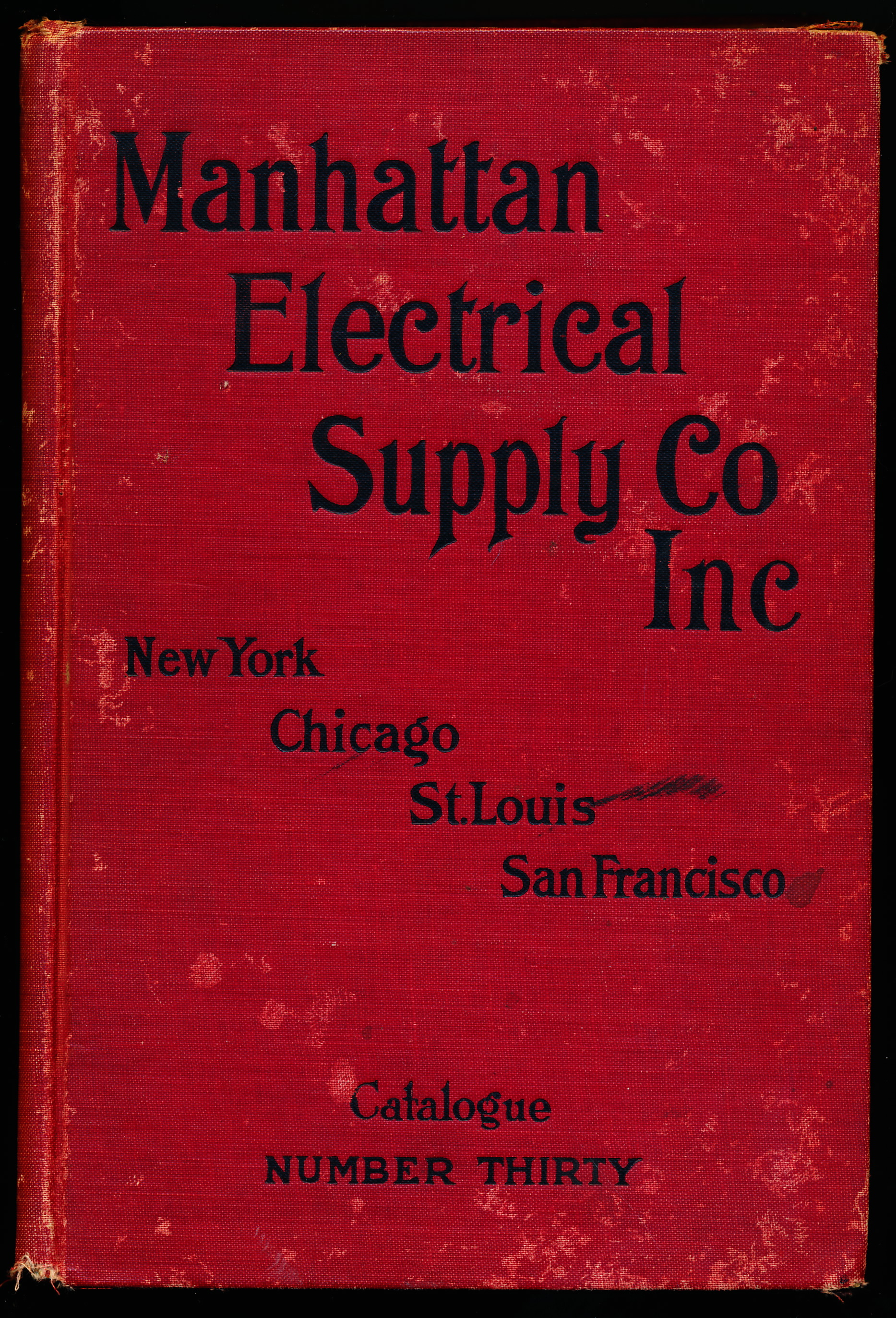 Illustrated Catalogue and Price List Manhattan Electrical Supply Co. Inc. (MESCO)
