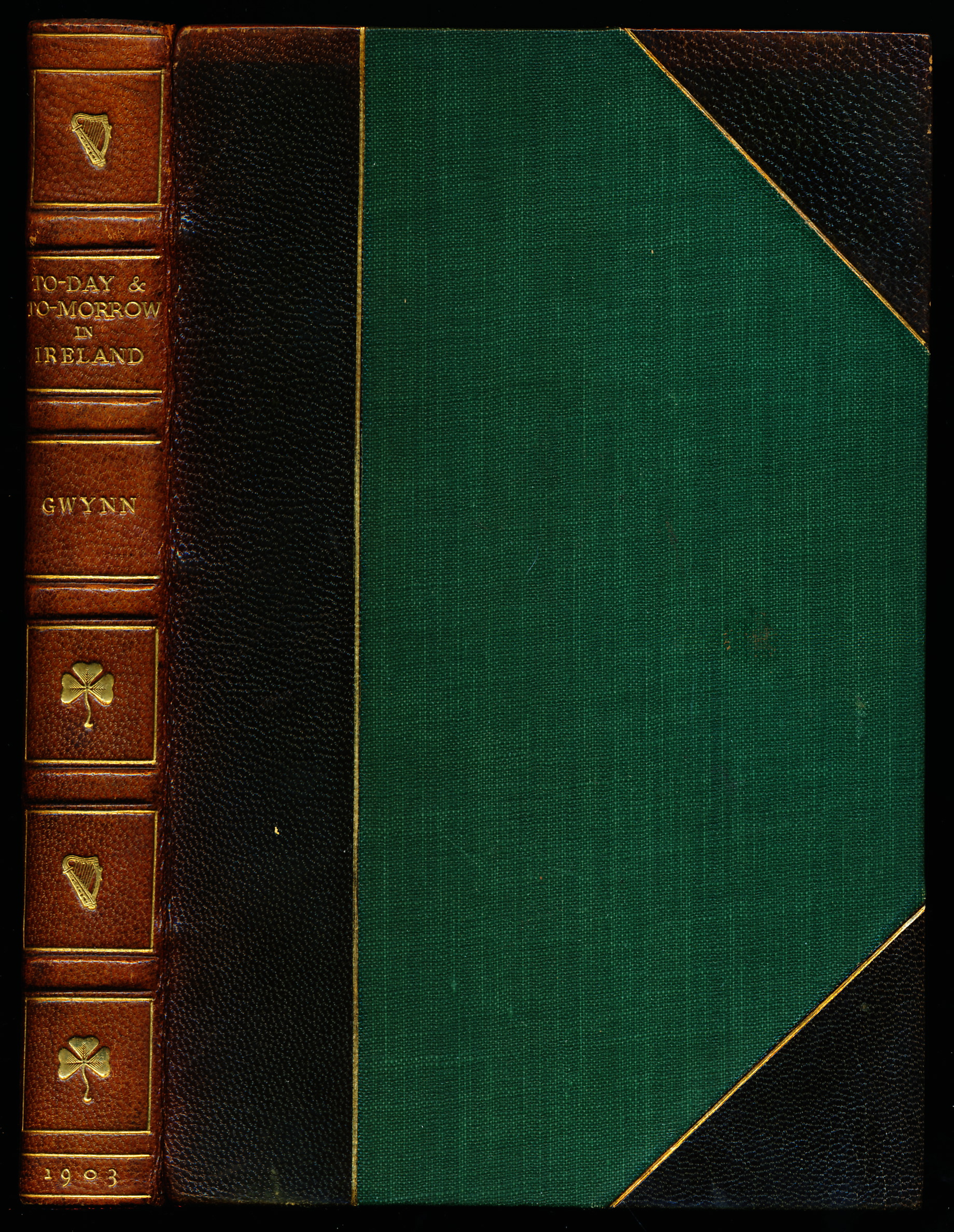 TO-DAY AND TO-MORROW IN IRELAND --Essays on Irish Subjects.