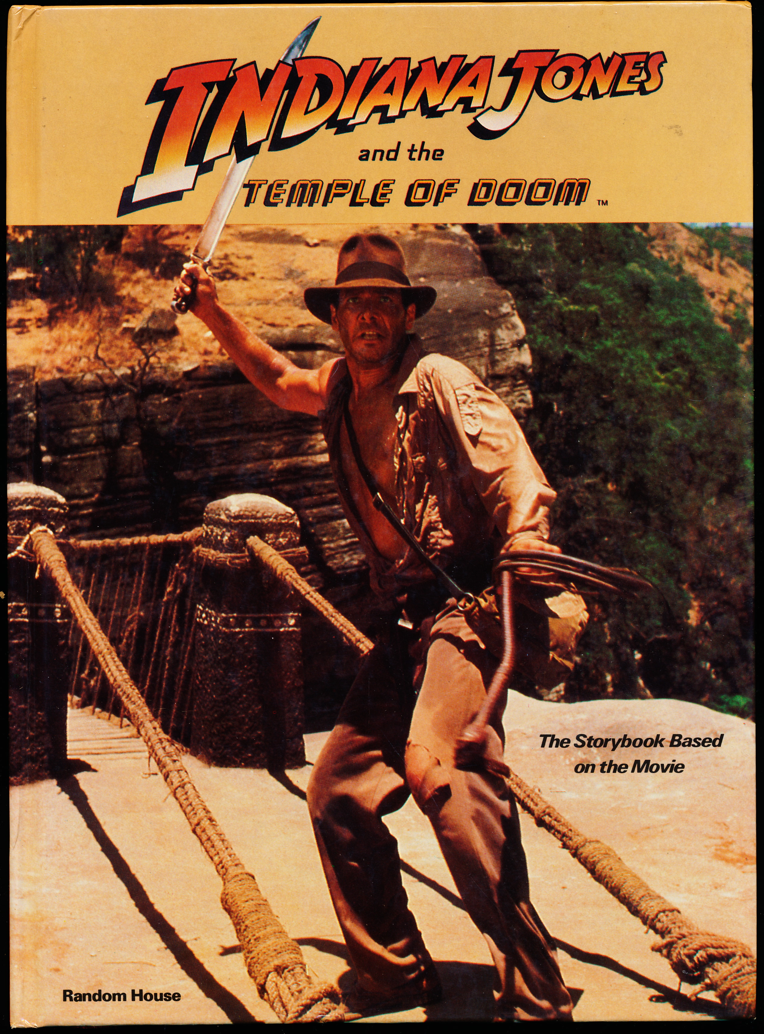 INDIANA JONES AND THE TEMPLE OF DOOM. The Storybook Based on the Movie