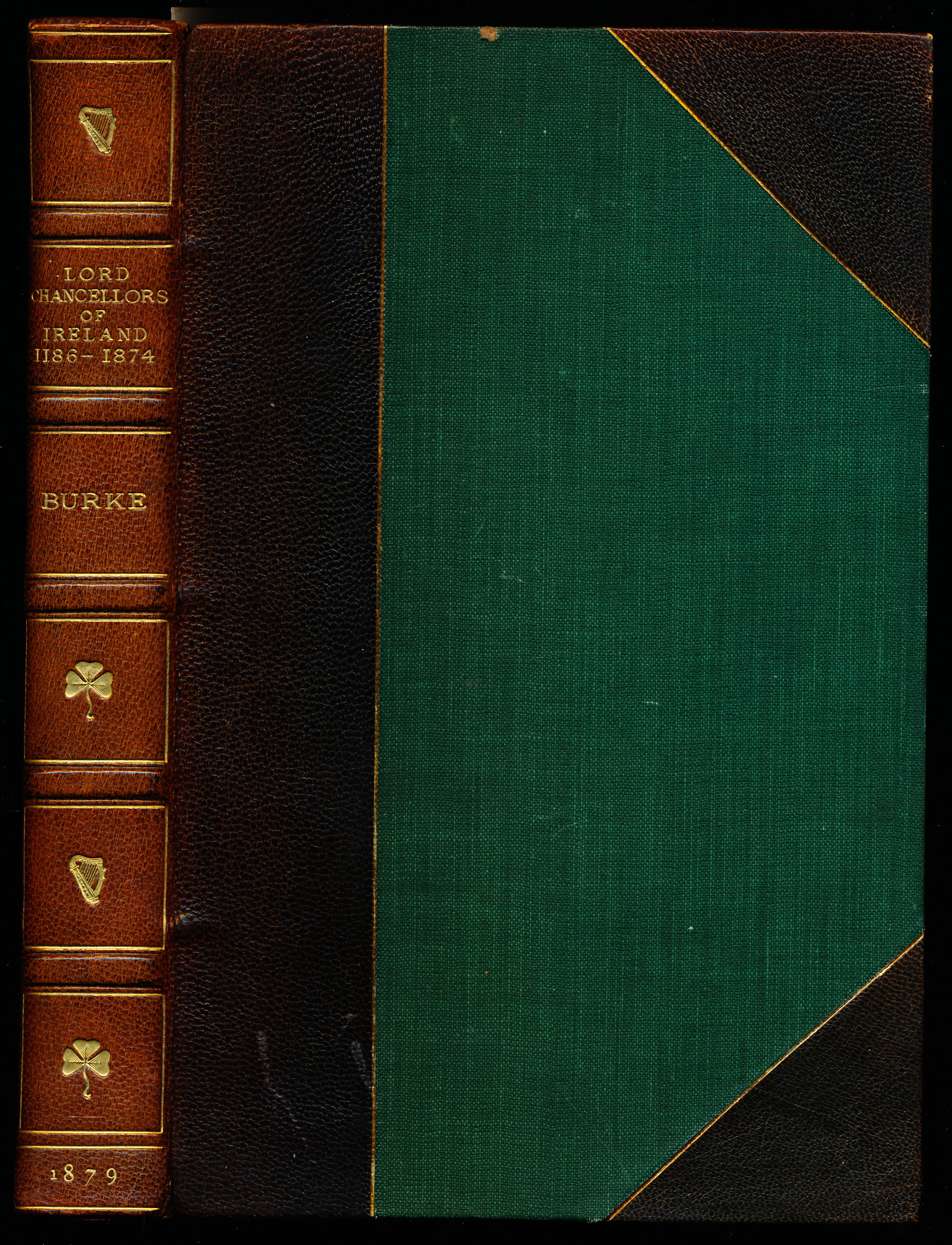 THE HISTORY OF THE LORD CHANCELLORS OF IRELAND FROM A.D. 1186 TO A.D. 1874.