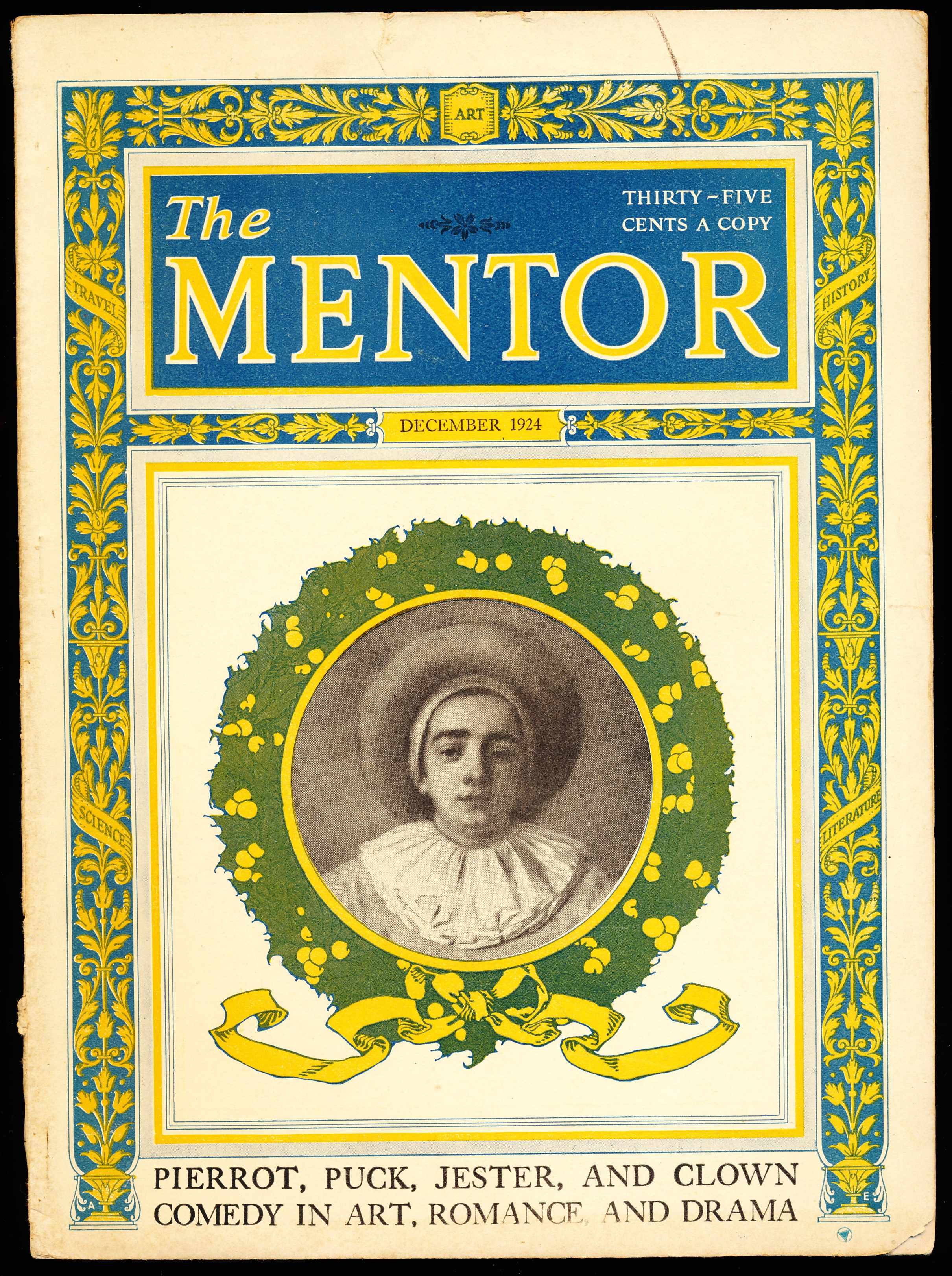THE MENTOR, DECEMBER 1924. VOL. 12, NO. 11. Pierrot, Puck, Jester, and Clown Comedy in Art, Romance, and Drama