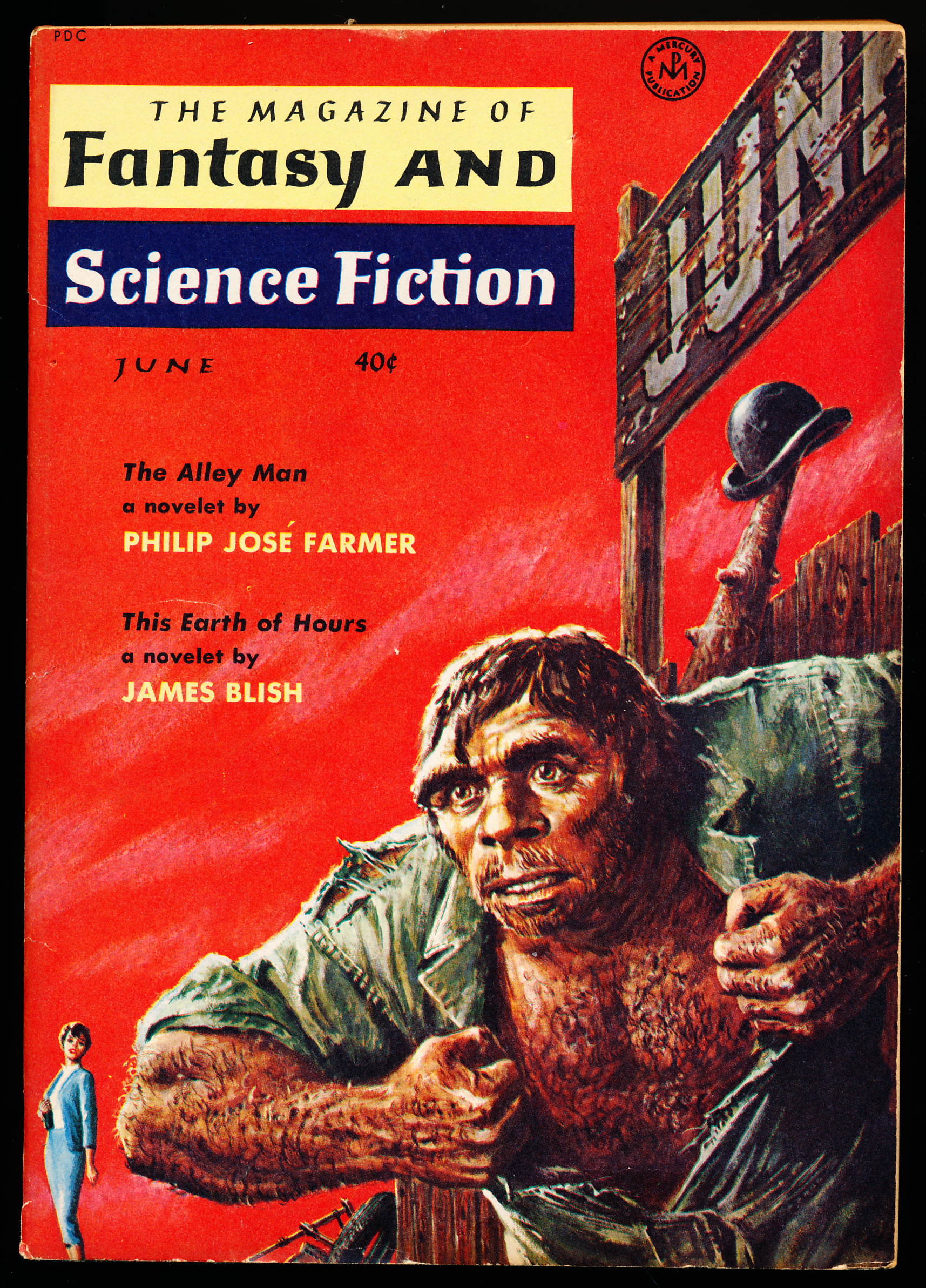 The Magazine of Fantasy and Science Fiction: June, 1959, Volume 16, No. 6