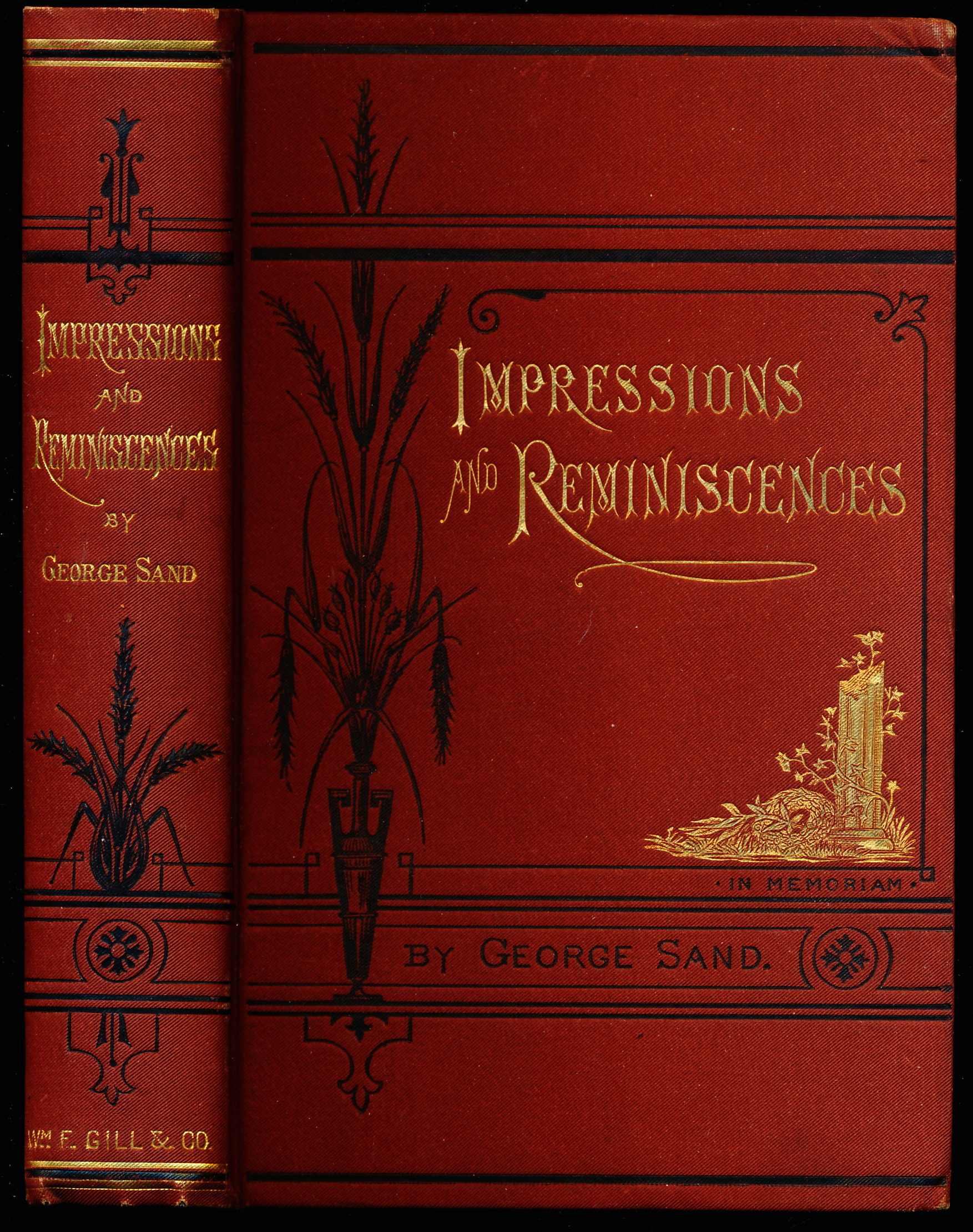 Image for IMPRESSIONS AND REMINISCENCES. With Memoir. IMPRESSIONS AND REMINISCENCES. With Memoir.