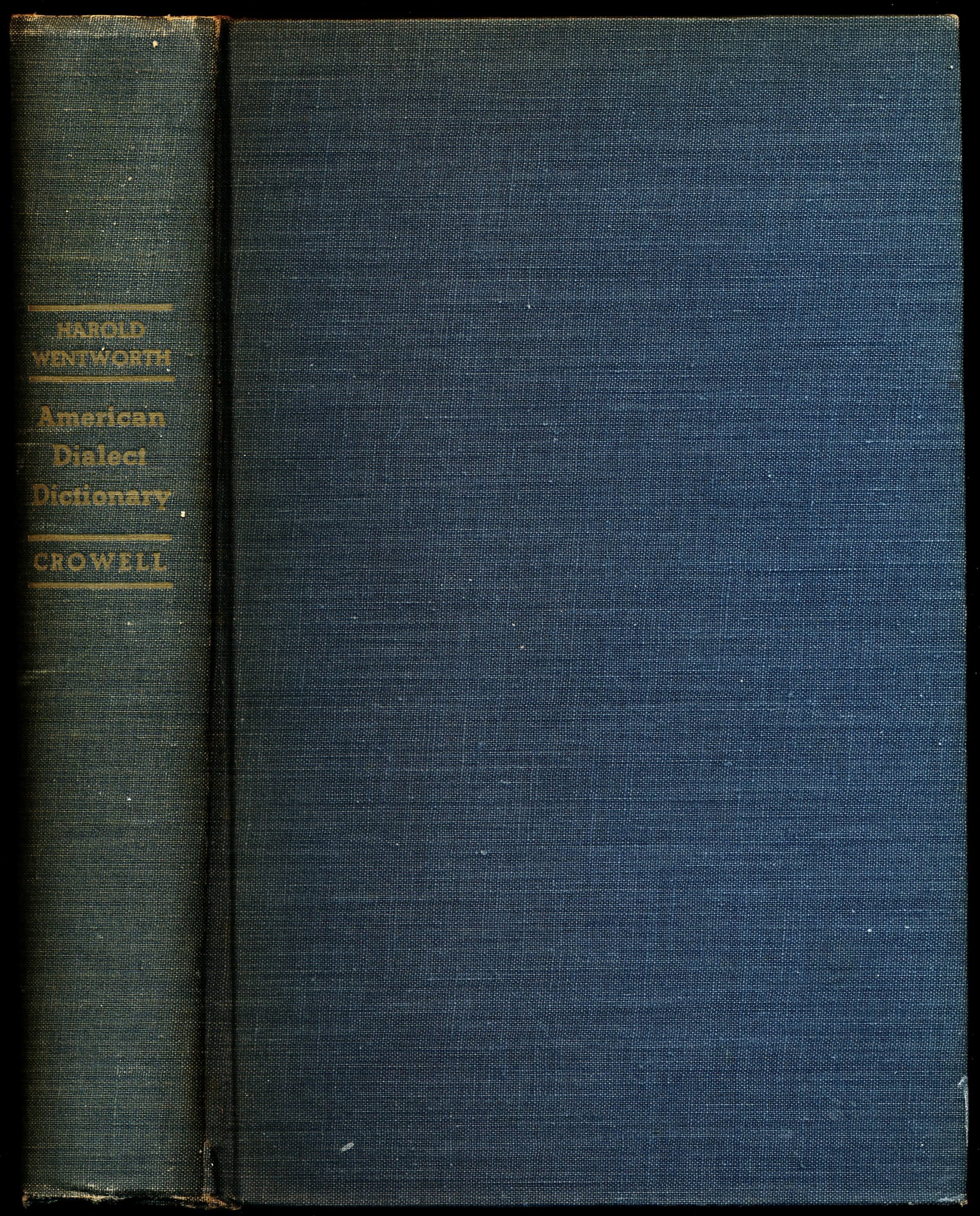 Image for AMERICAN DIALECT DICTIONARY AMERICAN DIALECT DICTIONARY