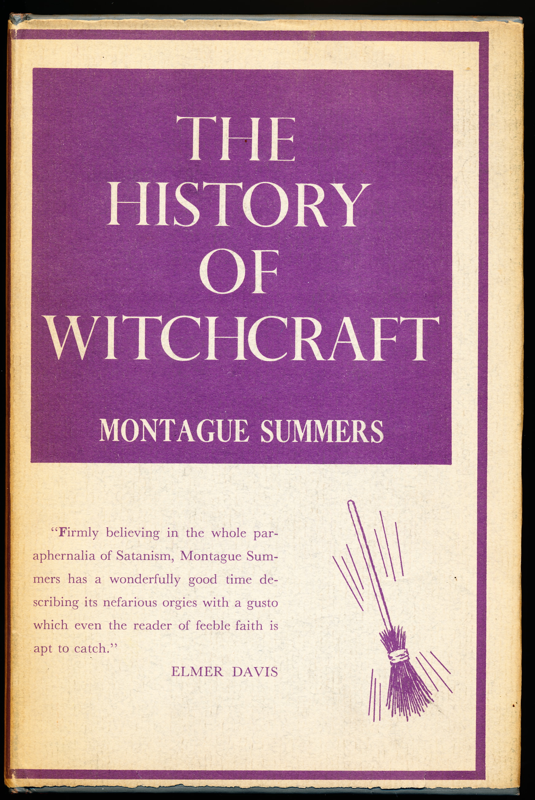 Image for THE HISTORY OF WITCHCRAFT AND DEMONOLOGY THE HISTORY OF WITCHCRAFT AND DEMONOLOGY