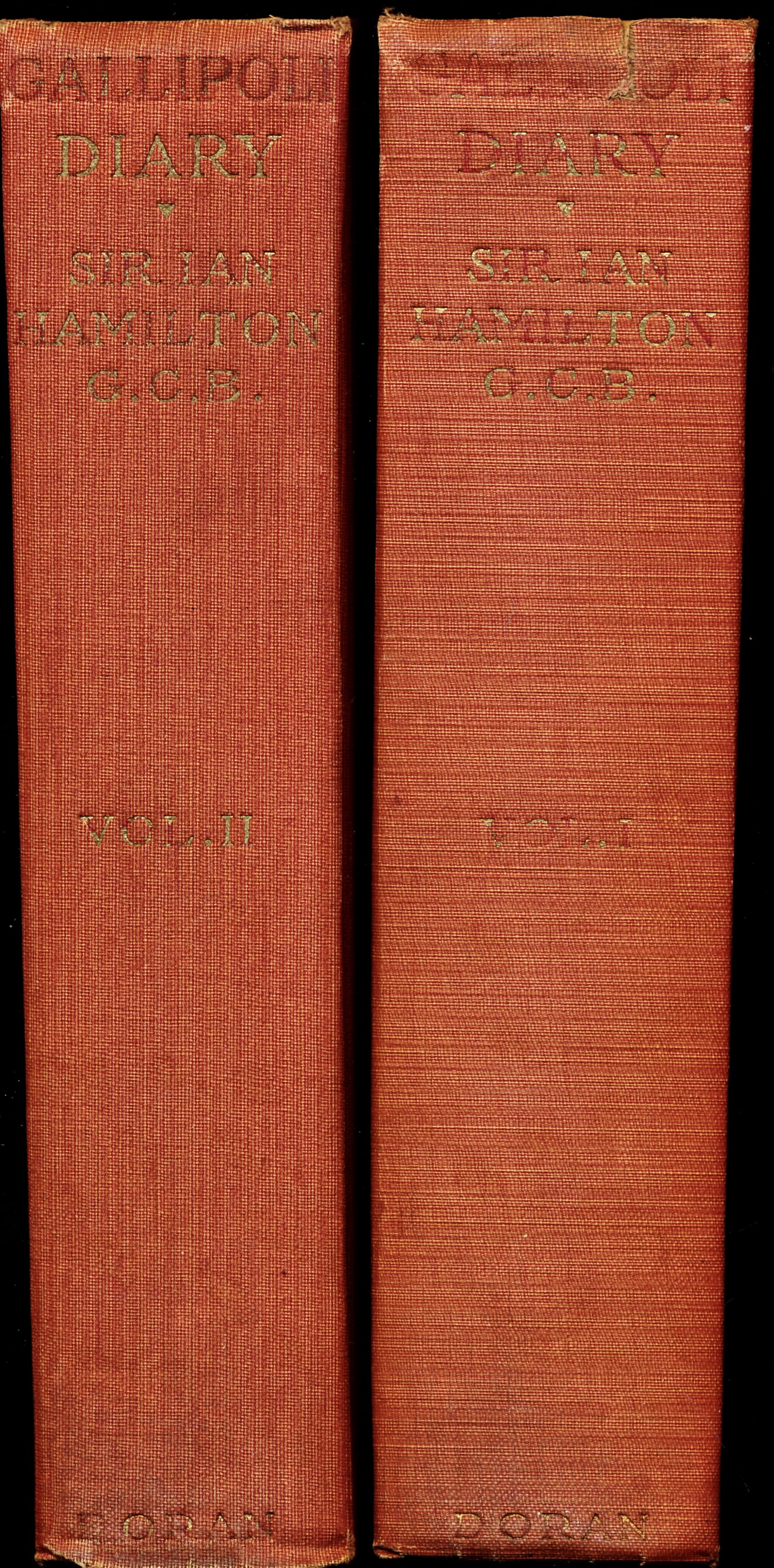 Image for GALLIPOLI DIARY, 2 VOLUMES GALLIPOLI DIARY, 2 VOLUMES