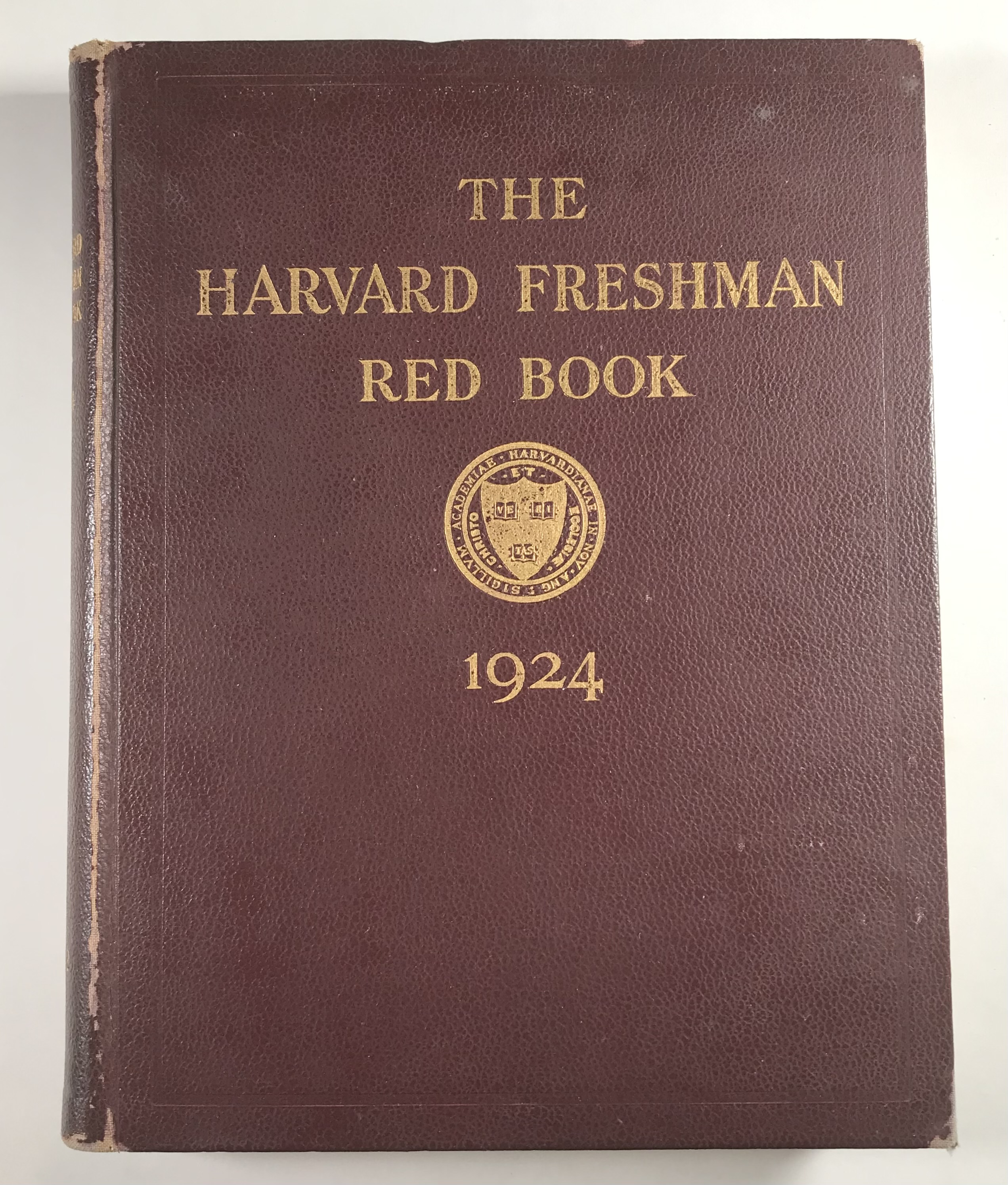 THE HARVARD FRESHMAN RED BOOK 1924