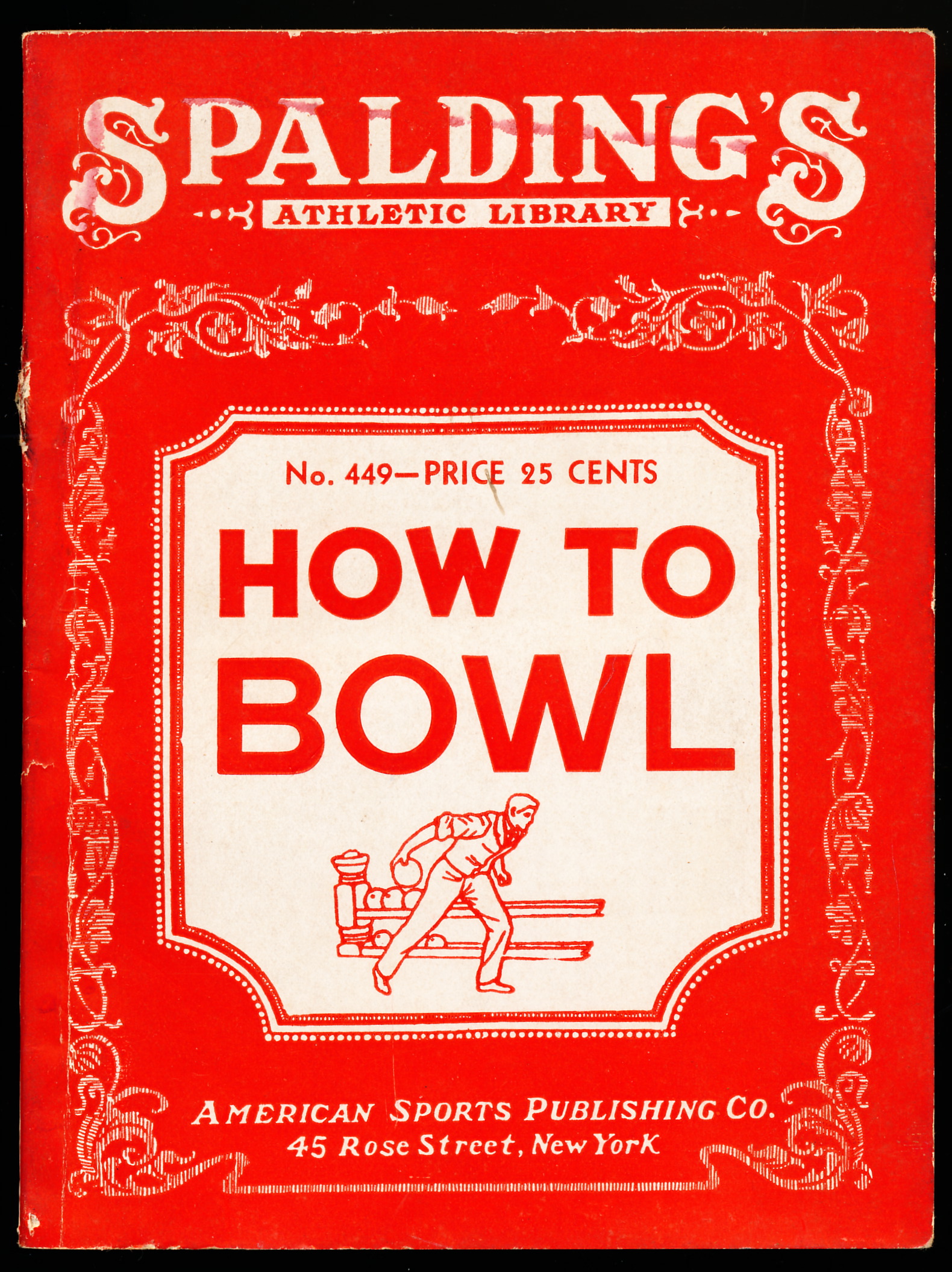 Image for HOW TO BOWL. Spalding's Athletic Library HOW TO BOWL. Spalding's Athletic Library