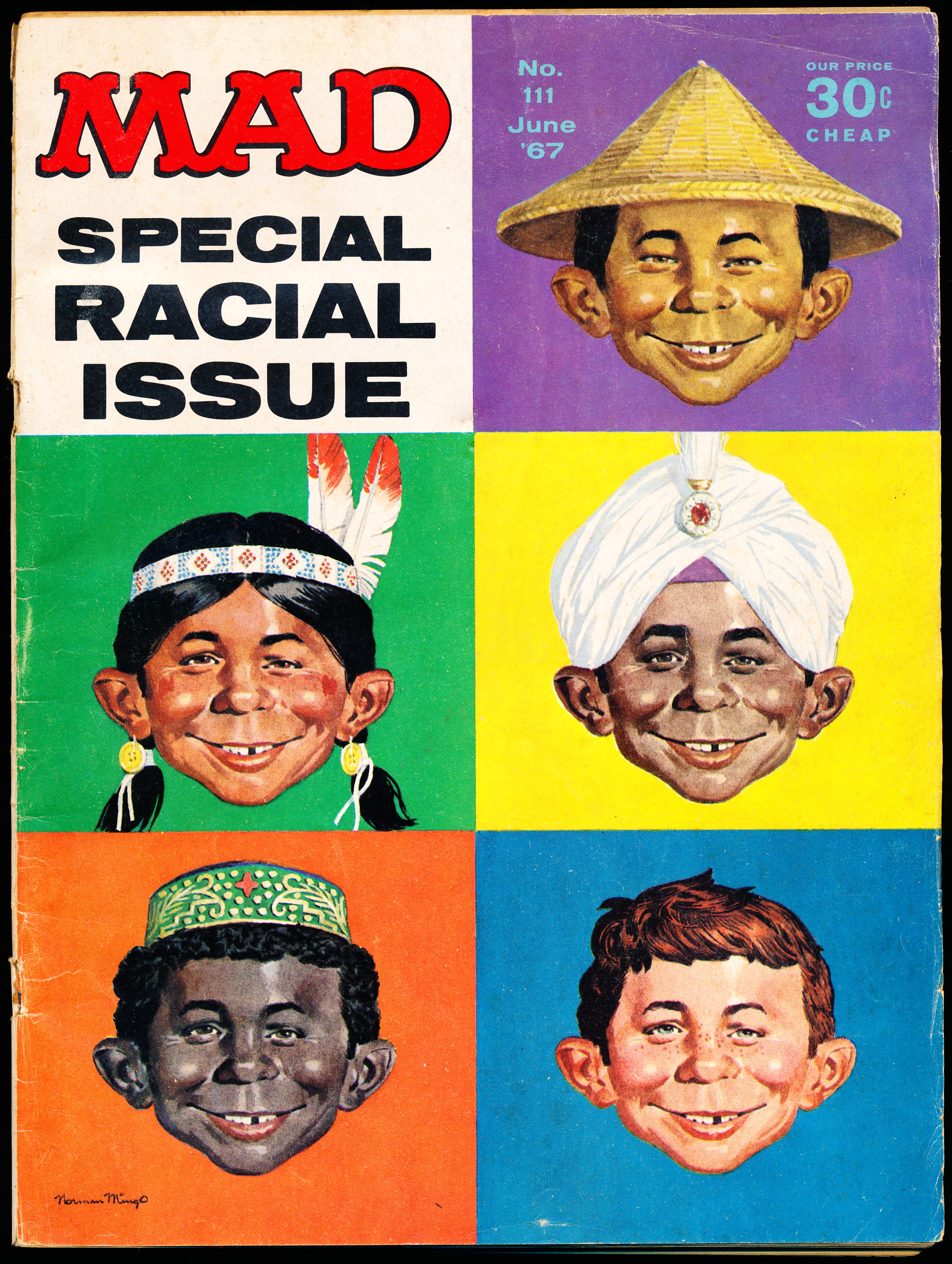 Image for MAD, Number 111, June 1967 Special Race Issue MAD, Number 111, June 1967 Special Race Issue