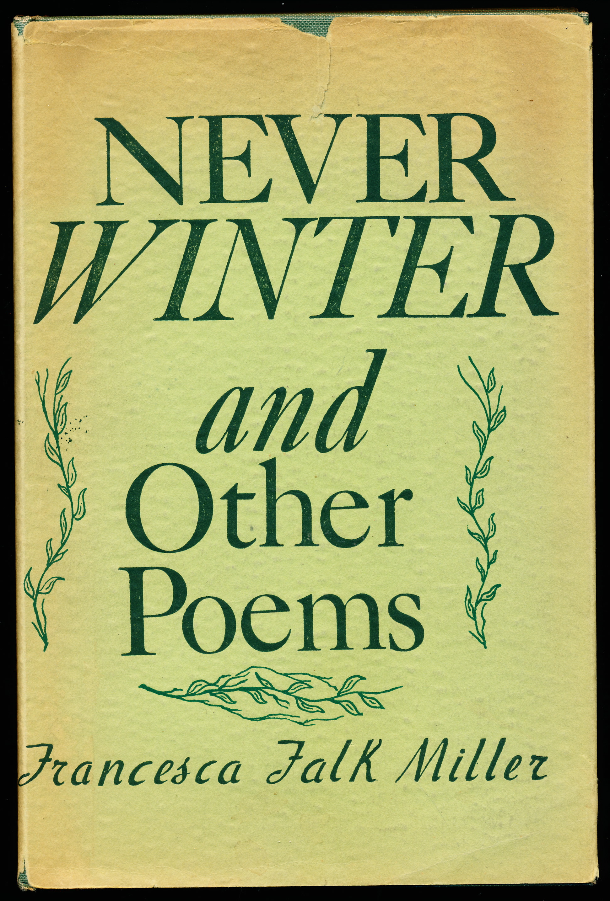 NEVER WINTER AND OTHER POEMS